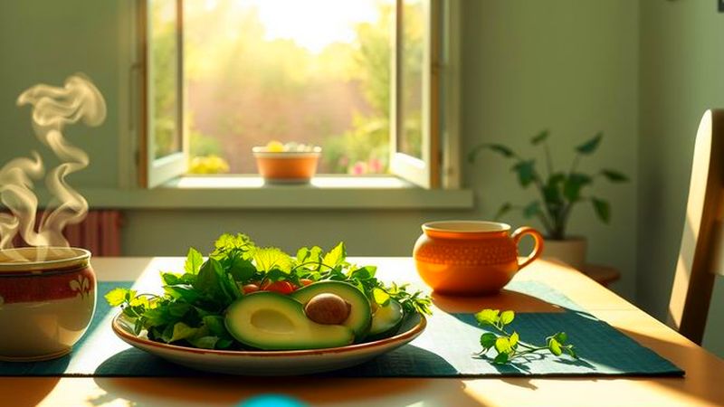 Una cena saludable