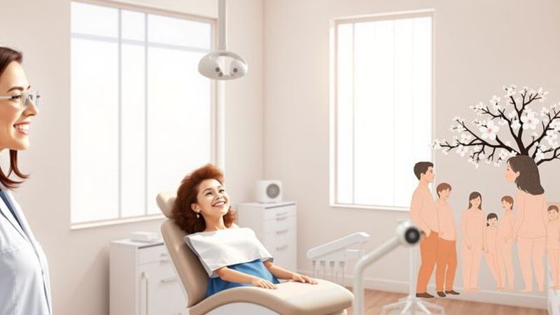 Una clínica dental ofrece cuidado optimista