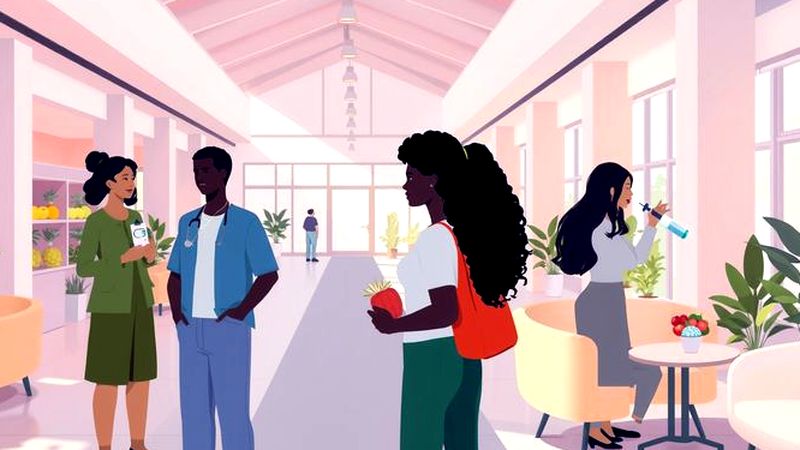 Un centro comunitario tranquilo y acogedor ofrece bienestar