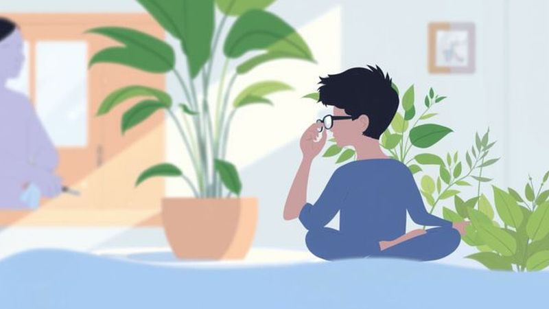 Un ambiente tranquilo y consciente se dibuja